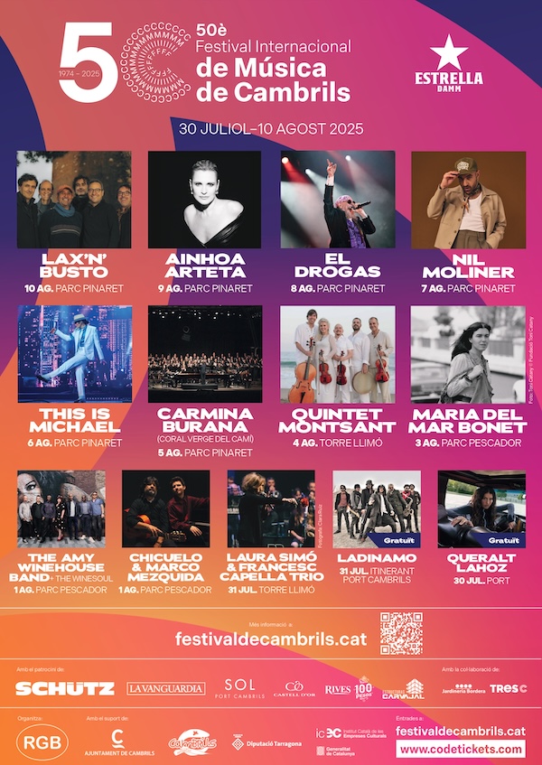 Cartell del FIMC, en la seva 50 edició