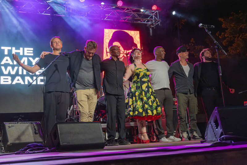 El concert doble d'ahir amb The Amy Winehouse band i The Winesoul
