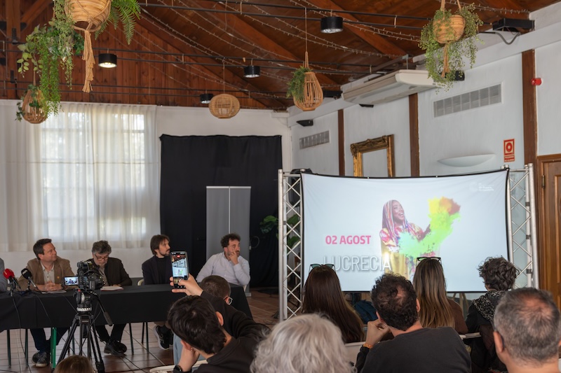 Presentació del Festival avui al Parc Samà de Cambrils