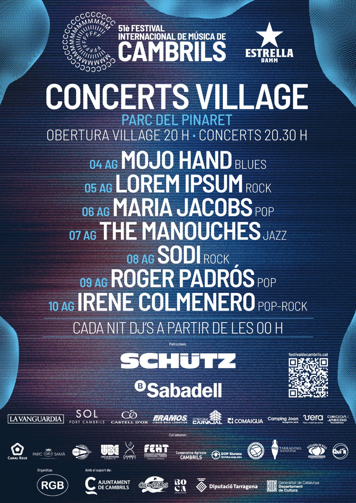 Cartell del Village del FIMC 2026